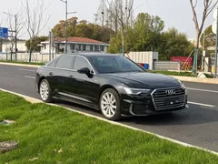 2022 Audi A6L 45 TFSI Select Sport, чёрный — фото 3