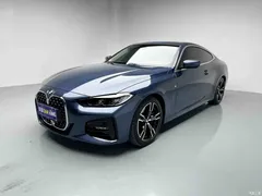 2021 BMW 4 Series Modified 425i M Sports Package, синий — фото 1