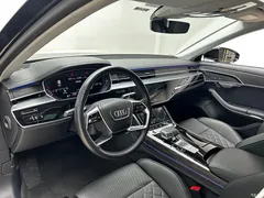2023 Audi A8 A8L 50 TFSI quattro Premium Selection, чёрный — фото 6