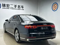 2023 Audi A8 A8L 50 TFSI quattro Premium Selection, чёрный — фото 23