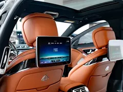 2021 Mercedes-Benz Maybach S-Class S 480 4MATIC, чёрный — фото 10