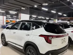 2023 Kia Seltos 1.5L CVT Luxury, белый — фото 5