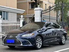 2021 Lexus ES 200, синий — фото 1