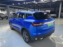 2020 Geely Coolray 1.5T PHEV ePro Super, синий — фото 11