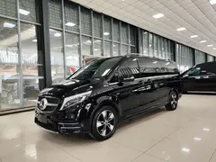 2021 Mercedes-Benz V-Class V 260 L Premium, чёрный — фото 1