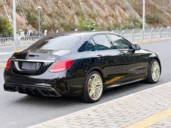 2021 Mercedes-Benz C-Class AMG C 43 4MATIC, чёрный — фото 6