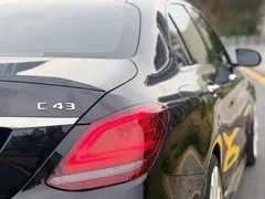 2021 Mercedes-Benz C-Class AMG C 43 4MATIC, чёрный — фото 10