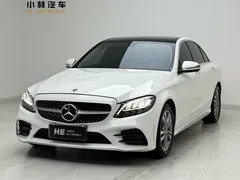 2021 Mercedes-Benz C-Class C 200 L Sport, белый — фото 1