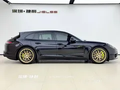 2023 Porsche Panamera 4S E-Hybrid Sport Turismo, чёрный — фото 3
