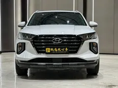 2020 Hyundai Tucson 280TGDi Dual Clutch 2WD Zhilian National V, белый — фото 2