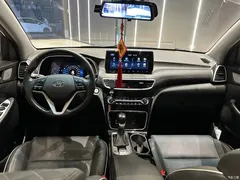 2020 Hyundai Tucson 280TGDi Dual Clutch 2WD Zhilian National V, белый — фото 11