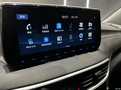 2020 Hyundai Tucson 280TGDi Dual Clutch 2WD Zhilian National V, белый — фото 17