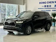 2022 Toyota Highlander Hybrid 2.5L 4WD Supreme 7, чёрный — фото 1