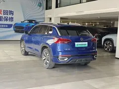 2020 Volkswagen Tayron 1.4T, синий — фото 7