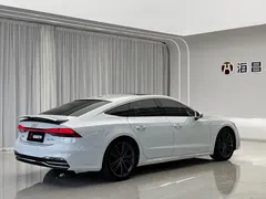 2023 Audi A7 45 TFSI, белый — фото 15