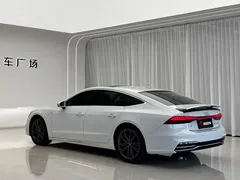 2023 Audi A7 45 TFSI, белый — фото 17