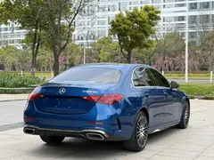 2022 Mercedes-Benz C-Class C 260 L Sport, синий — фото 10
