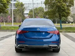 2022 Mercedes-Benz C-Class C 260 L Sport, синий — фото 11