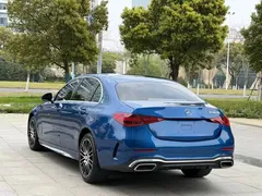 2022 Mercedes-Benz C-Class C 260 L Sport, синий — фото 12