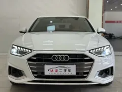2020 Audi A4L 40 TFSI quattro, белый — фото 2