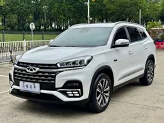 2021 Chery Tiggo 8 Kunpeng 390TGDI AT, белый — фото 1