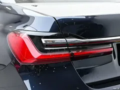 2019 BMW 7 Series Modified 730Li M Sports Package, чёрный — фото 9