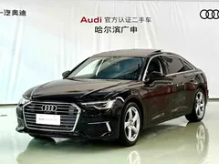 2021 Audi A6L 55 TFSI quattro, чёрный — фото 1
