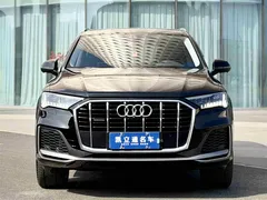 2022 Audi Q7 55 TFSI quattro S line, чёрный — фото 2