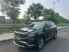 2020 Geely Atlas 1.8TD DCT PRO, чёрный — фото 3