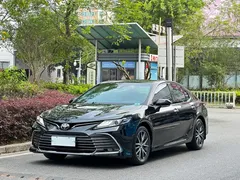 2021 Toyota Camry 2.5G Luxury, чёрный — фото 1