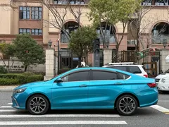 2021 Geely Binrui 1.4T CVT F- Flagship, синий — фото 17