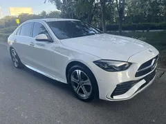 2022 Mercedes-Benz C-Class C 200 L Sport, белый — фото 3