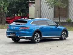 2021 Volkswagen CC 380TSI, синий — фото 8