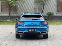 2021 Volkswagen CC 380TSI, синий — фото 9