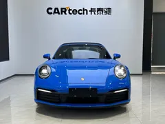 2023 Porsche 911 Targa 4 3.0T, синий — фото 2