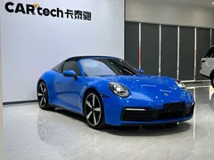 2023 Porsche 911 Targa 4 3.0T, синий — фото 3