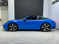 2023 Porsche 911 Targa 4 3.0T, синий — фото 4
