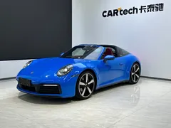 2023 Porsche 911 Targa 4 3.0T, синий — фото 5