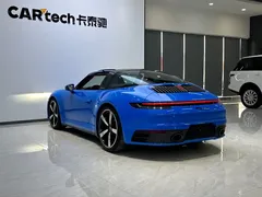2023 Porsche 911 Targa 4 3.0T, синий — фото 8