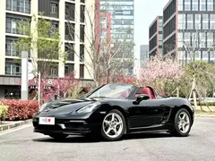 2022 Porsche 718 Boxster 2.0T, чёрный — фото 1