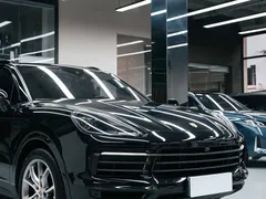 2023 Porsche Cayenne E-Hybrid 2.0T PHEV Platinum, чёрный — фото 7