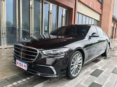 2021 Mercedes-Benz S-Class S 400 L Business, чёрный — фото 1
