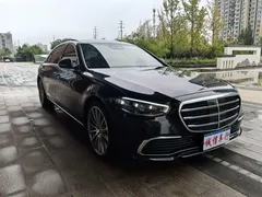 2021 Mercedes-Benz S-Class S 400 L Business, чёрный — фото 3