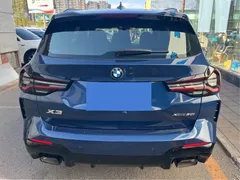 2022 BMW X3 xDrive30i M, синий — фото 3