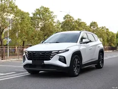 2023 Hyundai Tucson Tucson L 1.5T AT 2WD GLX Elite, белый — фото 1