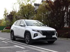 2023 Hyundai Tucson Tucson L 1.5T AT 2WD GLX Elite, белый — фото 3