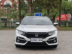2021 Honda Civic HATCHBACK 220TURBO CVT, белый — фото 2