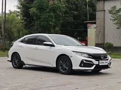 2021 Honda Civic HATCHBACK 220TURBO CVT, белый — фото 3