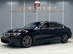 2023 BMW 3 Series 3 320Li M, чёрный — фото 1