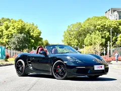 2020 Porsche 718 Boxster 2.0T, чёрный — фото 3